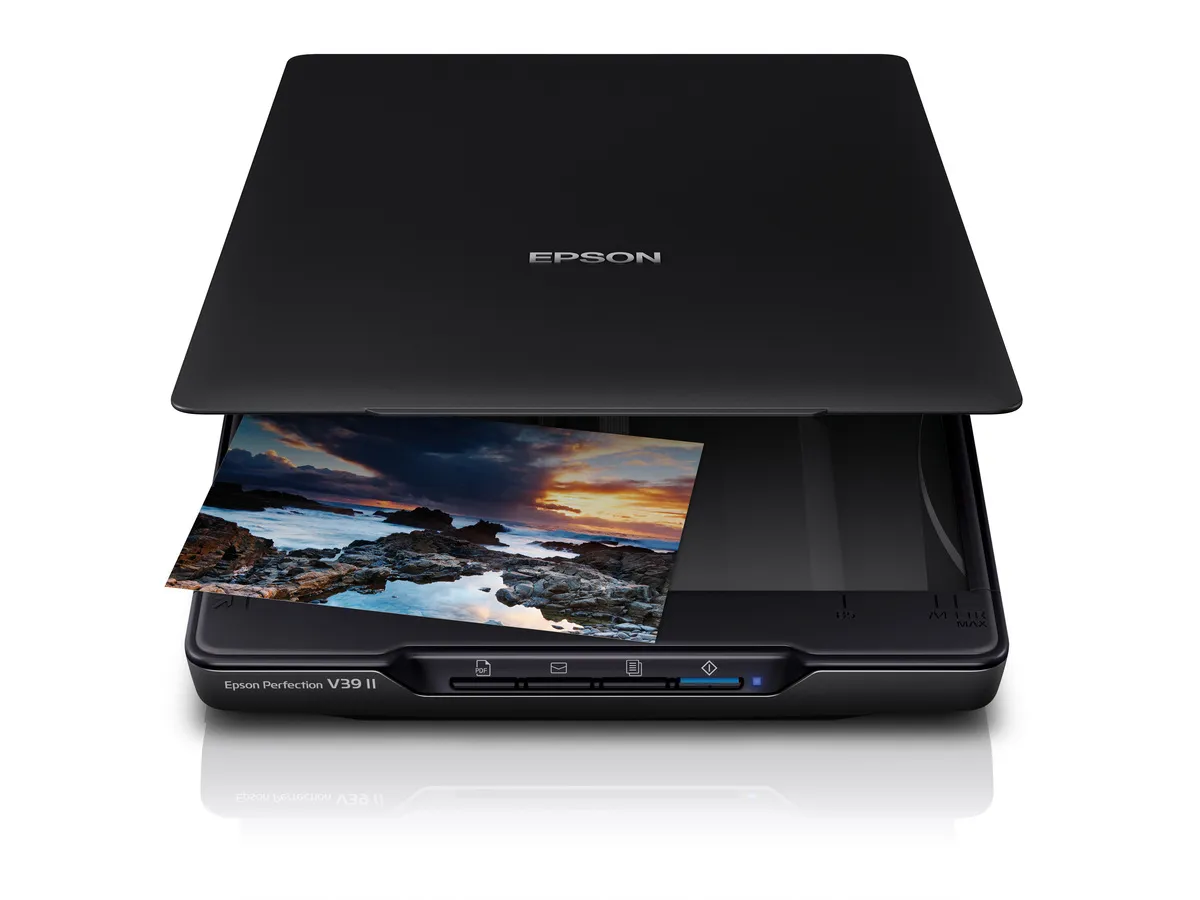 Epson Perfection Flatbed Scanner V39II A4 Color Image view 2